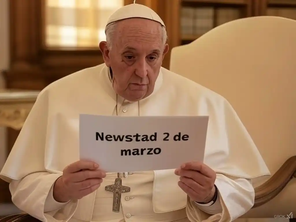 Santoral. Francisco, leyendo el Santoral del 2 de marzo.