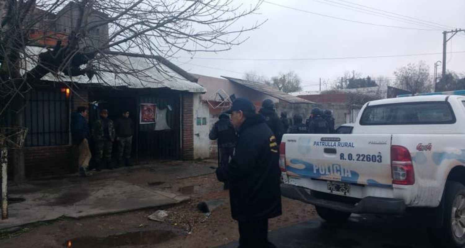 Ninguno de los seis atrapados en el megaoperativo en el Hermano Indio sigue preso