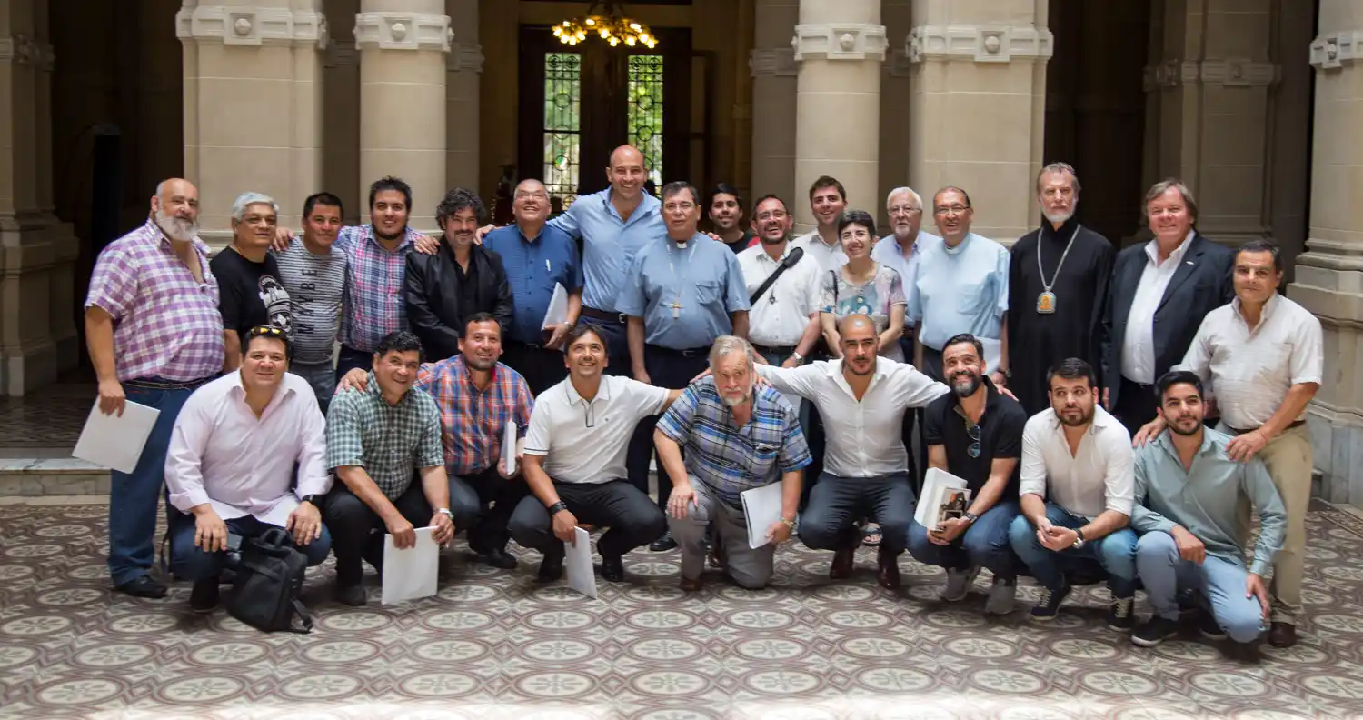 Molina encabezó un brindis junto a congregaciones cristianas de Quilmes 