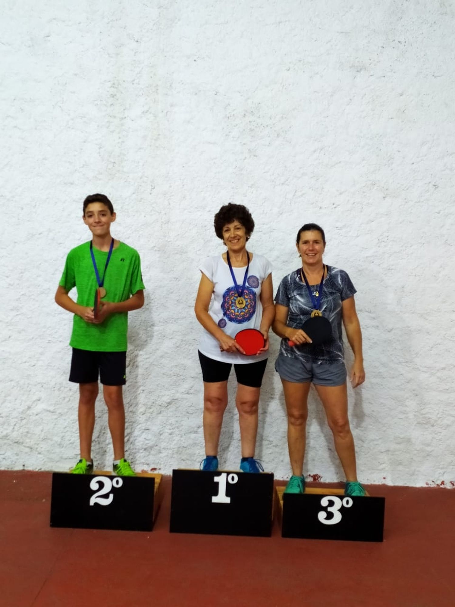 El tenis de mesa tuvo actividad en la Academia