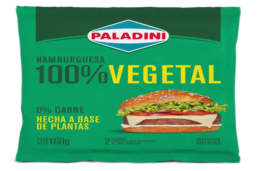 Paladini presenta su nueva hamburguesa de origen 100% vegetal