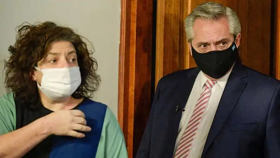 Mejor dejá que se defienda solo: Vizzotti justificó a Alberto por las fotos de Olivos pero desató aún más polémica