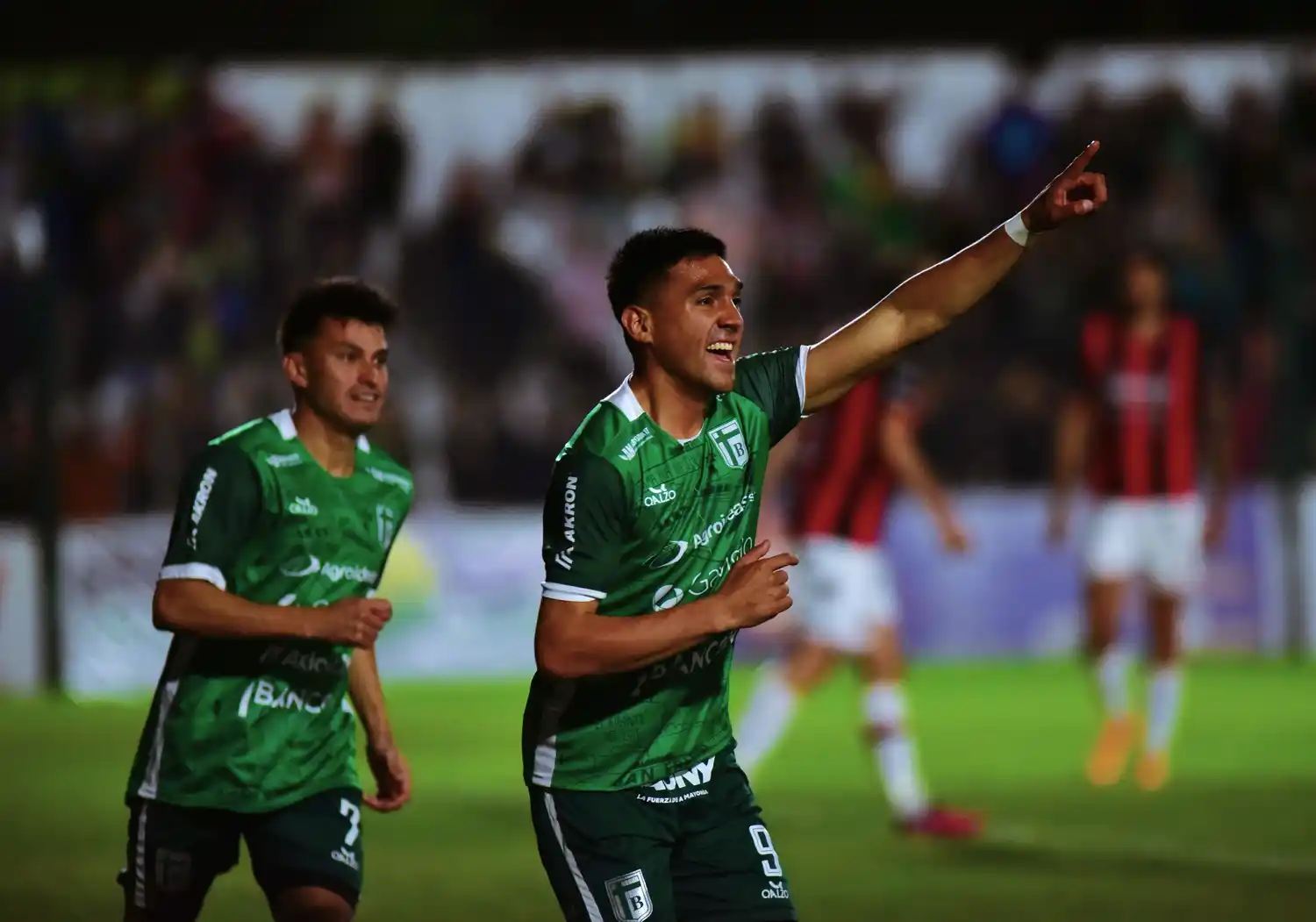 “Toti” convirtió en la goleda de Sportivo Belgrano frente a Douglas Haig.