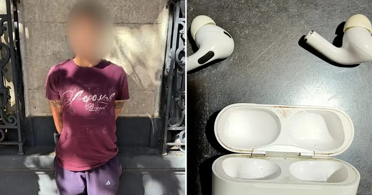 El delincuente de 34 años fue detenido en el barrio porteño de Chacarita.
