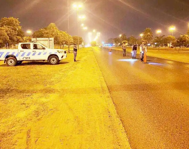 Durante los operativos del fin de semana,
la Policía labró 180 actas de infracción