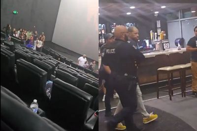 En un cine de Arizona, espectadores golpearon a un hombre que se puso a orinar en plena función