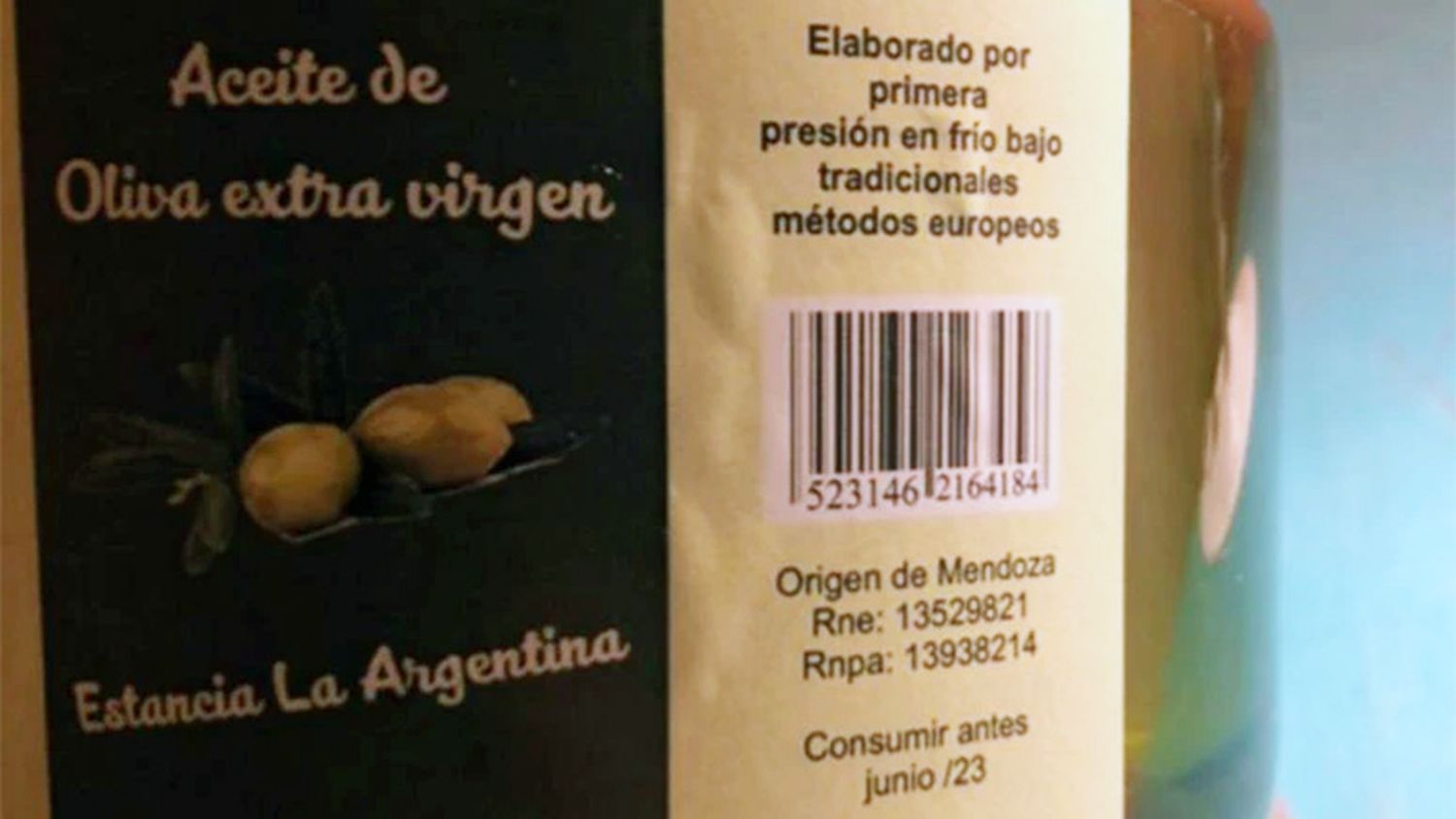 La Anmat prohibió un aceite de oliva por estar "falsamente rotulado"