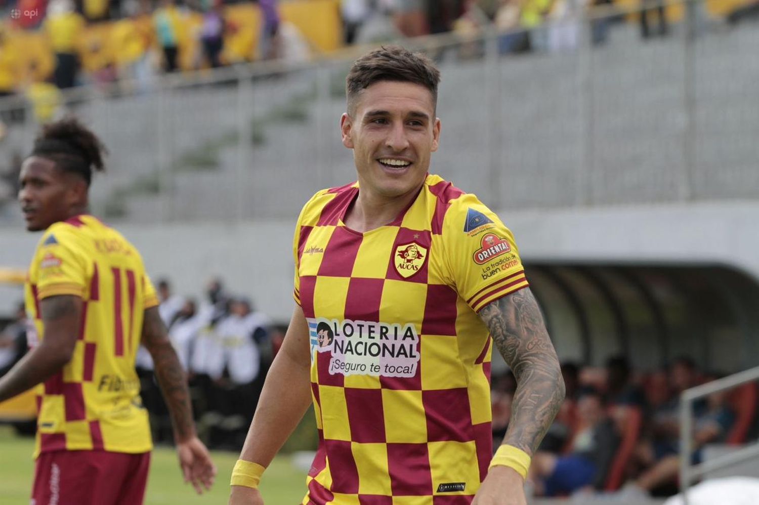 Un gol de Facundo Callejo fue determinante para Aucas