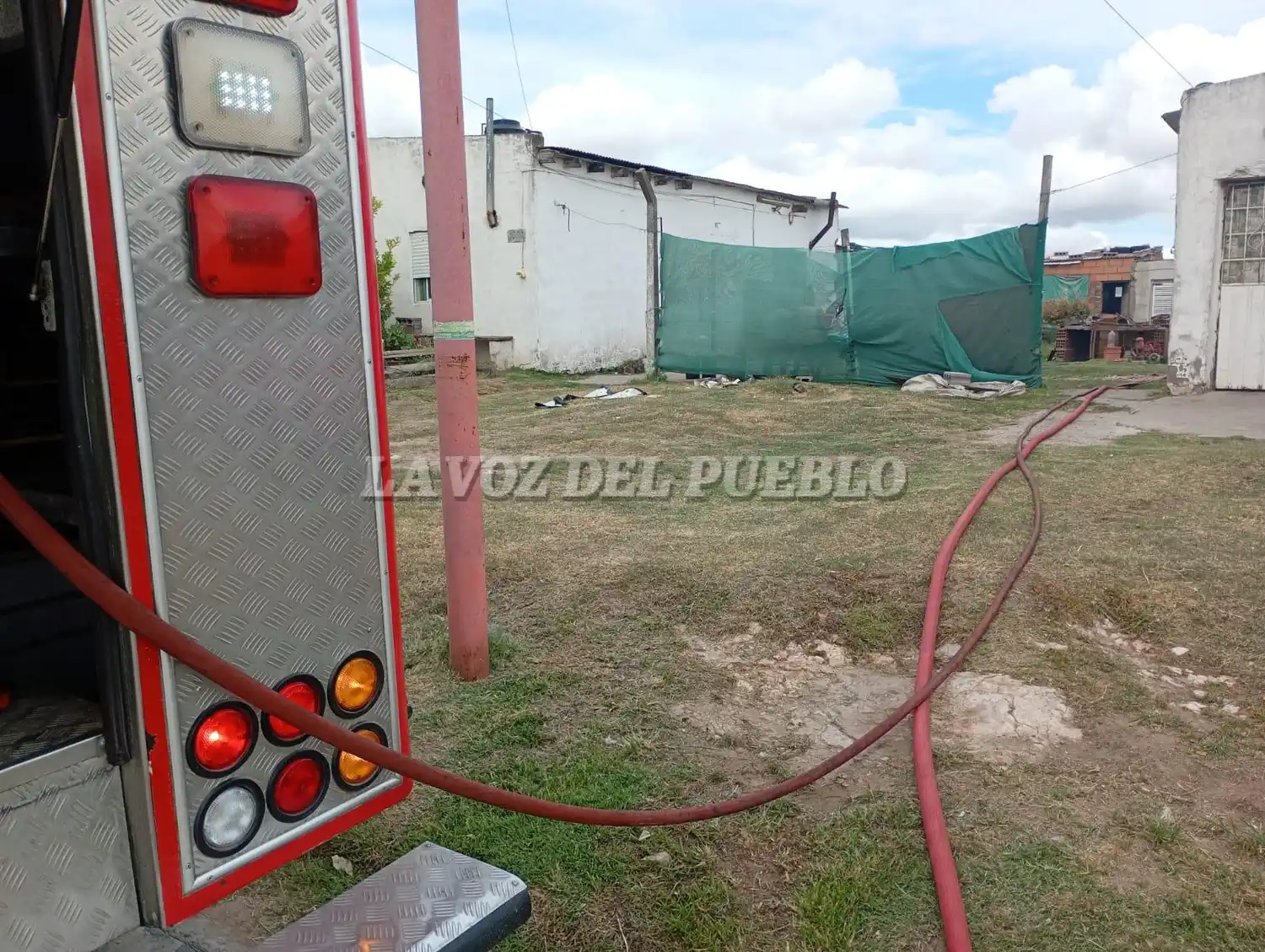 Incendio en una vivienda