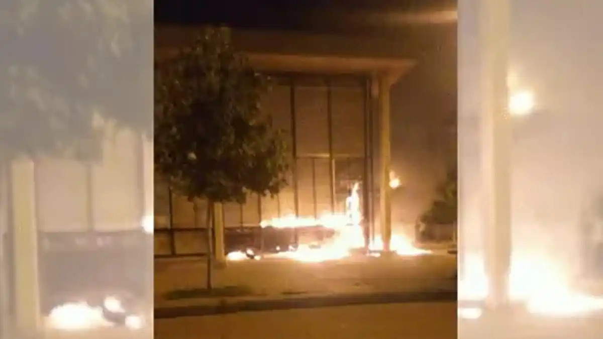 Provocaron un incendio en la Cooperativa Eléctrica de VGG