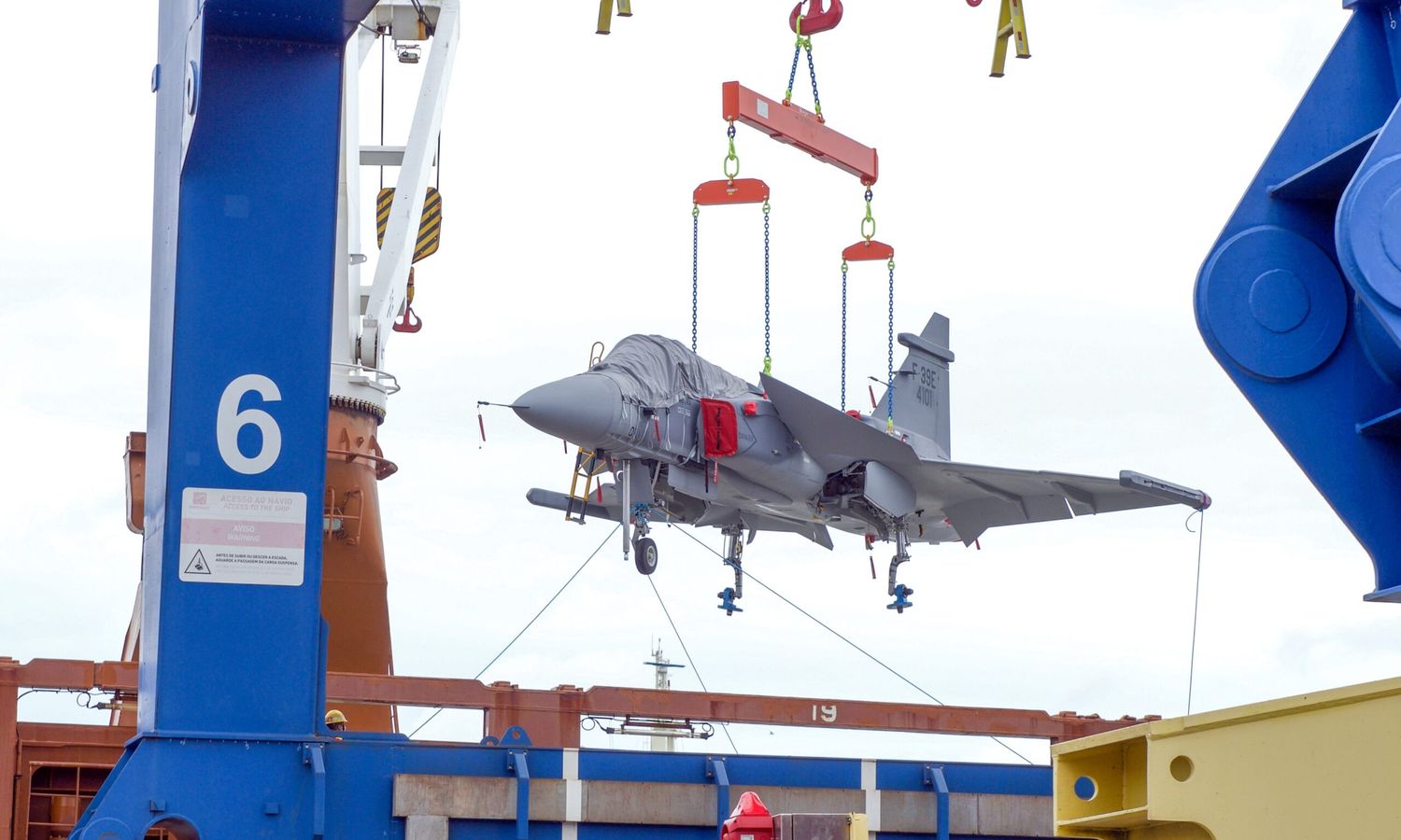 Brasil recibió sus primeros SAAB Gripen E de Serie
