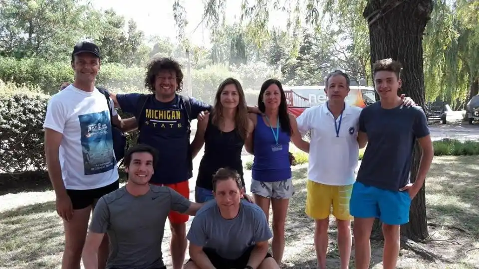Escualo compitió en aguas abiertas