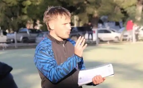 El entrenador Nicolás Racca