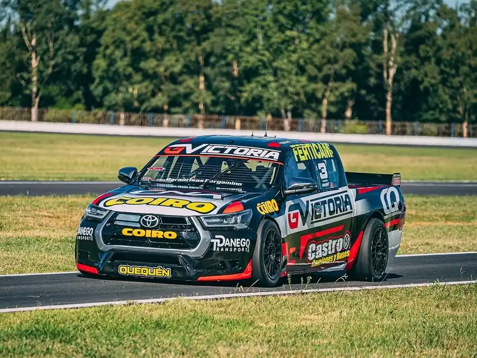 Marcos Castro Serrano compitió en la primera fecha del TC Pista Pick Up