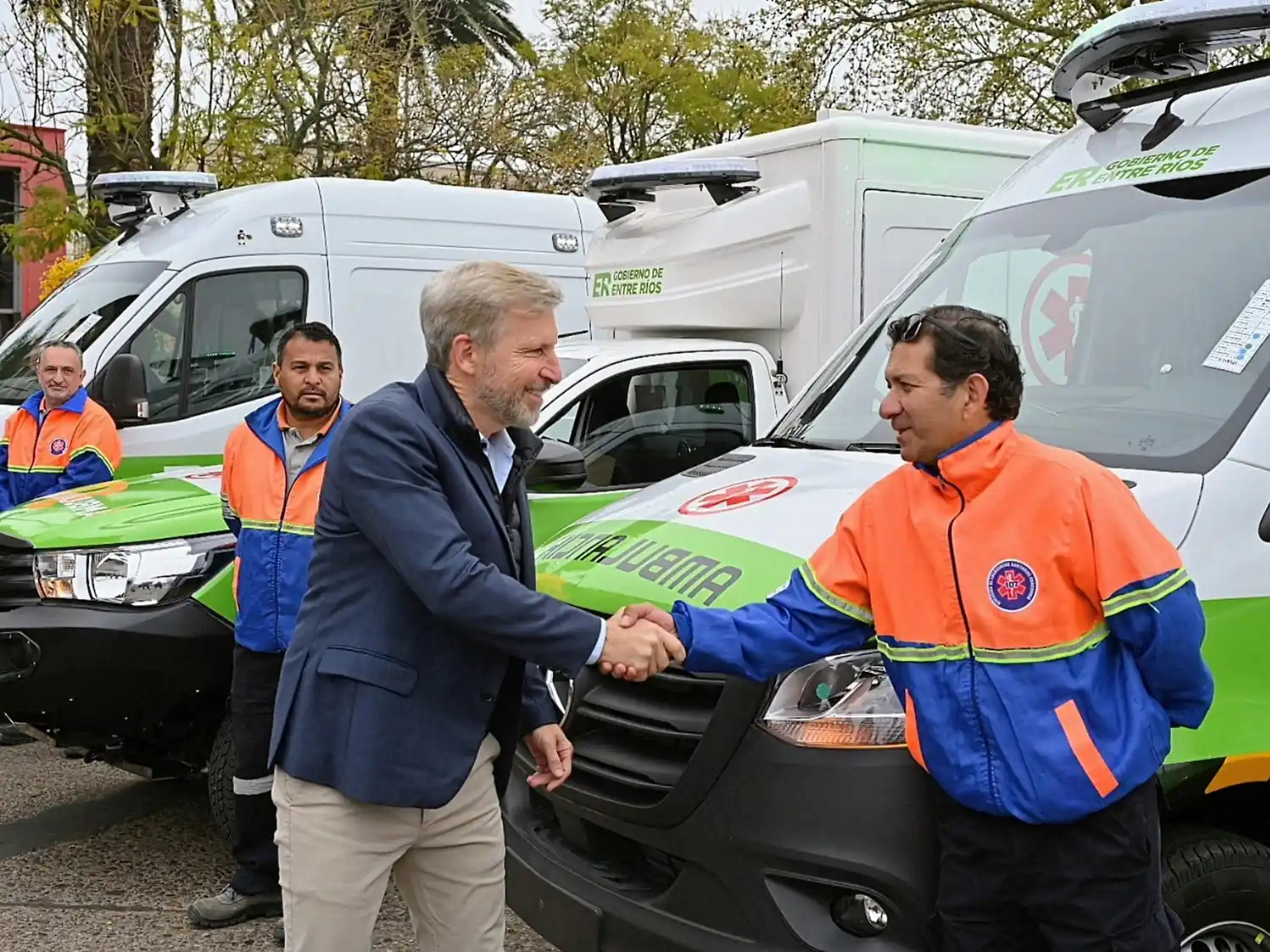 Entre Ríos refuerza el sistema de salud con 20 nuevas ambulancias y 10 equipos de telemedicina