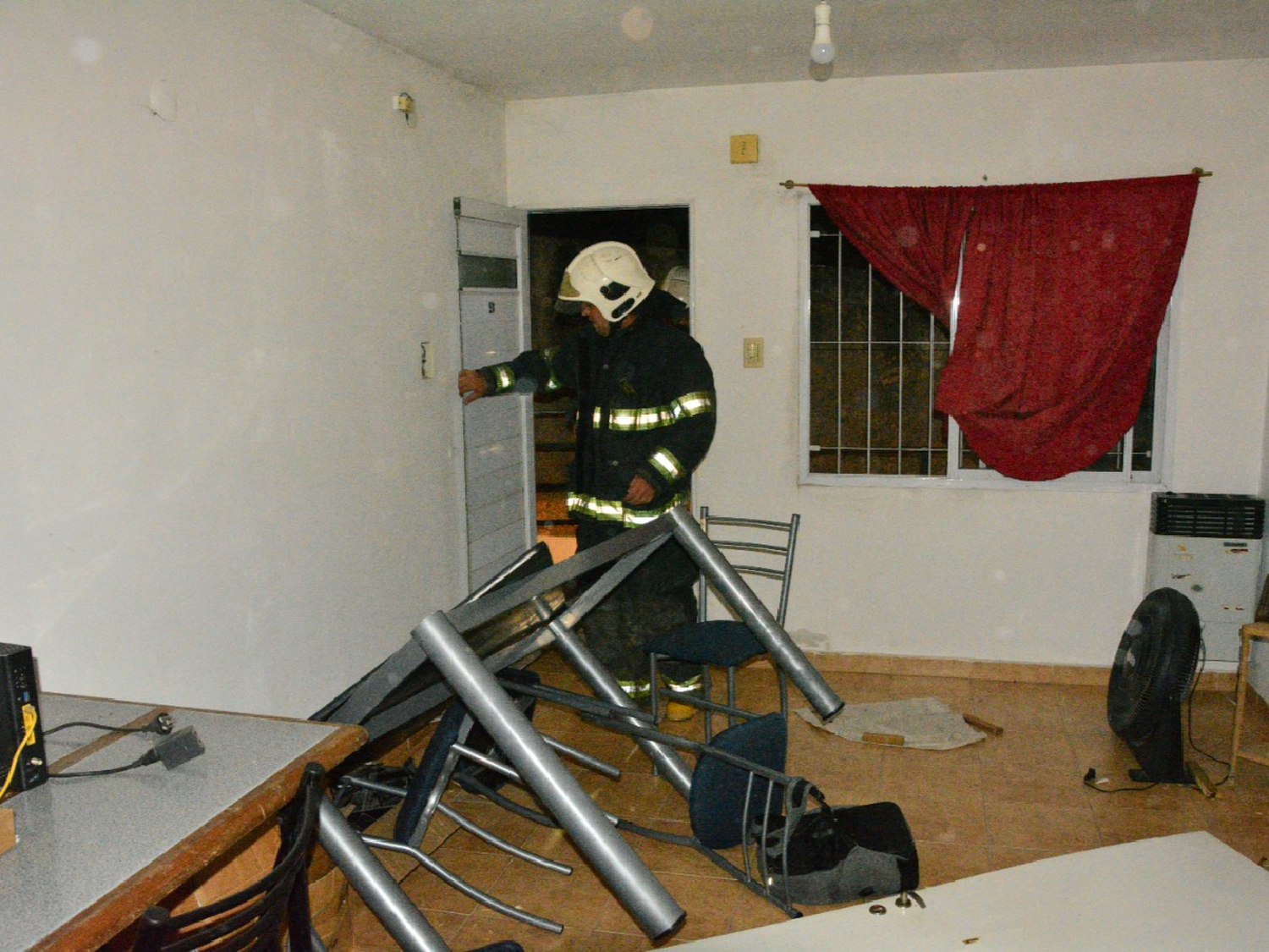 Trasladaron a Córdoba al hombre herido en la explosión de barrio Catedral