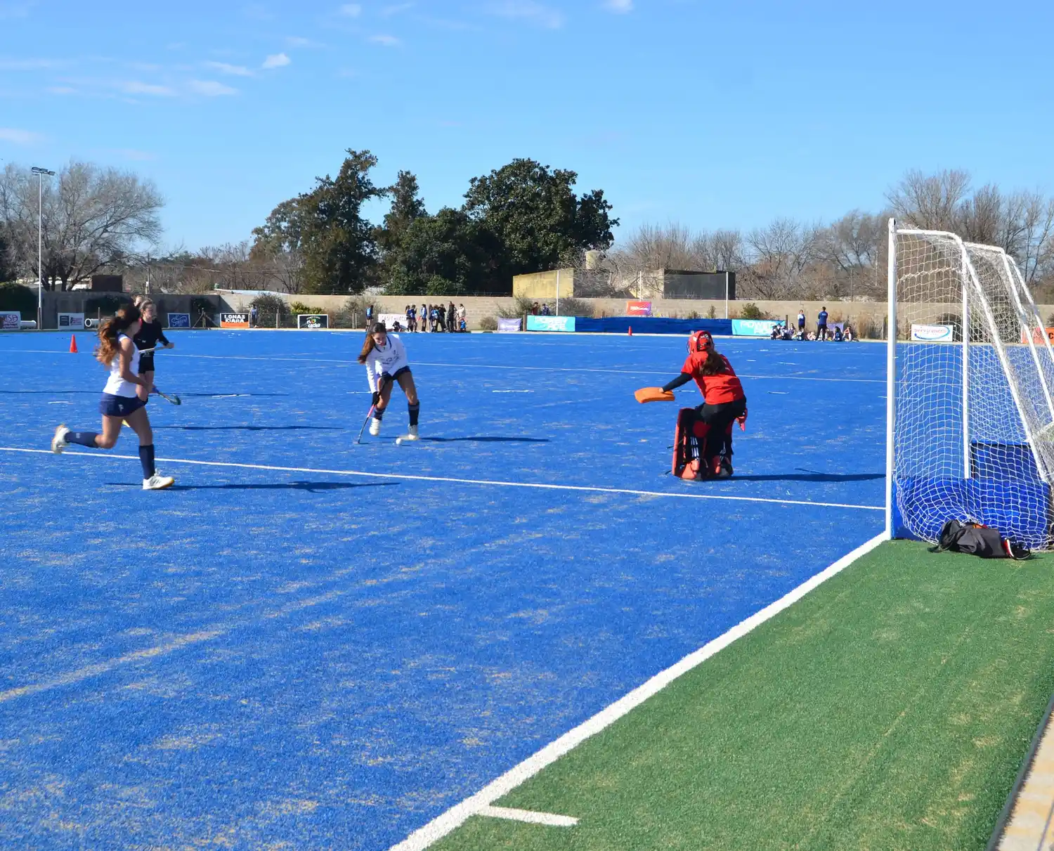 El hockey fue uno de los deportes protagonistas.