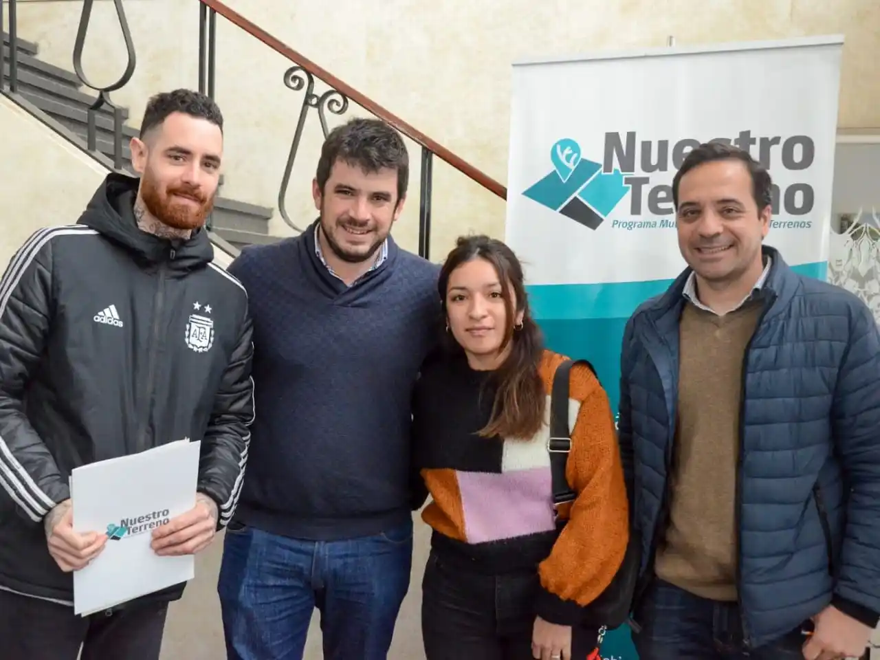 El intendente municipal resaltó la importancia del programa de acceso a la tierra. Foto: GVT