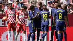 El Atlético de Simeone cerró con una goleada