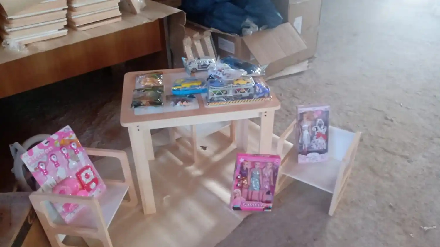 Amafutan recibió el equipamiento para juegotecas  en los juzgados de familia y de paz