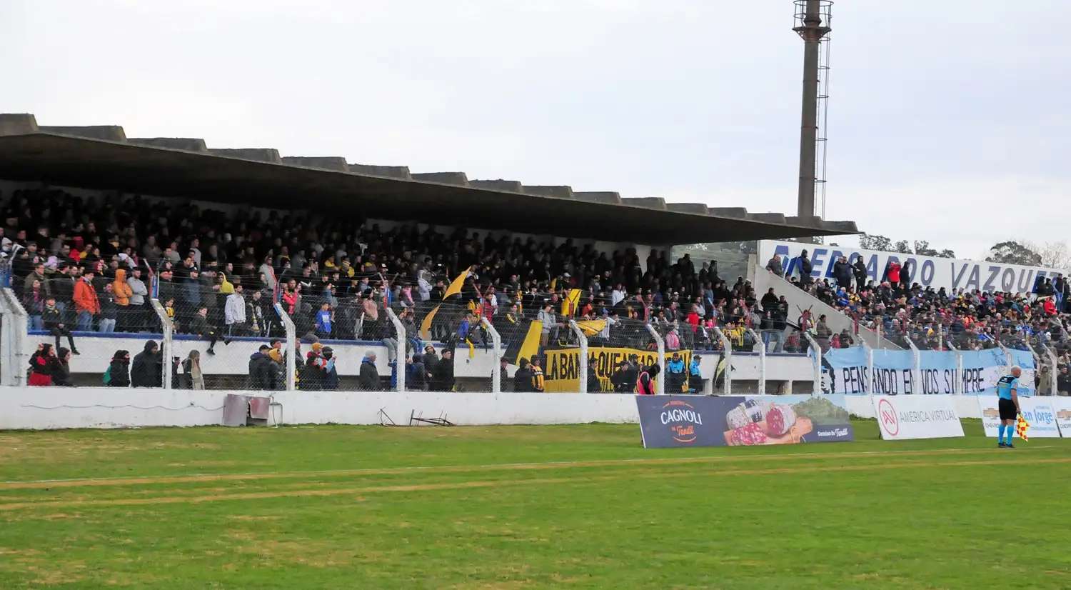 Santamarina tuvo gran acompañamiento hace dos semanas.