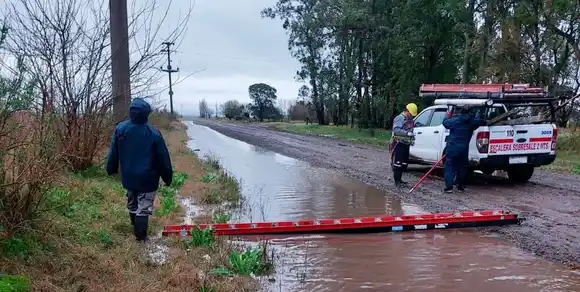 La EPE ya restableció el servicio eléctrico en 15 localidades afectadas por el temporal