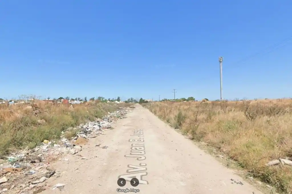 La zona donde fue hallado el cuerpo