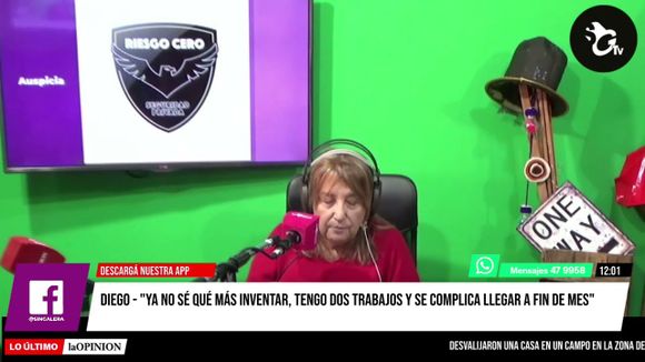 Oficina de quejas: Diego tiene dos trabajos y no llega a fin de mes