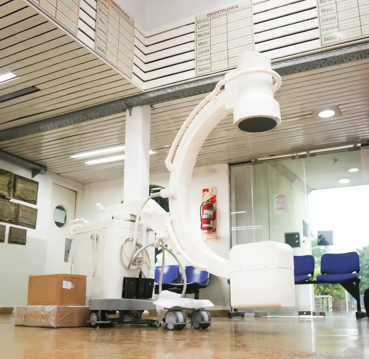 El Hospital tiene su primer arco en C: estará en el quirófano y evitará que se deriven pacientes a otras ciudades