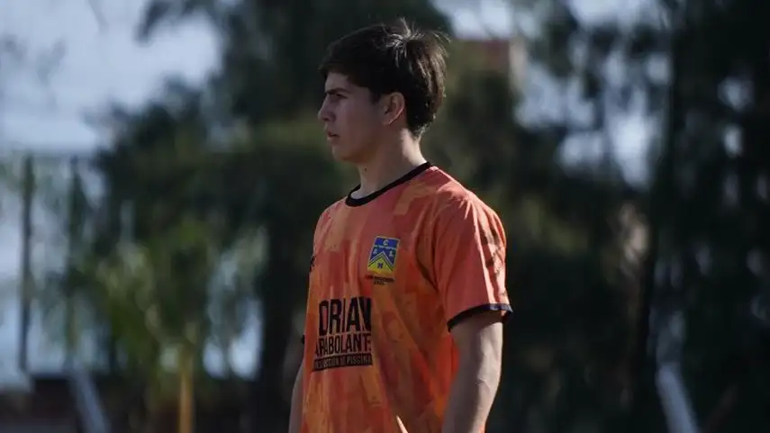 Lauti con los colores de La Milka