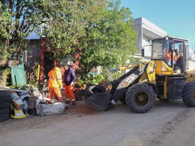 Inspeccionaron más de 200 viviendas en acciones preventivas contra el dengue en el barrio La Milagrosa
