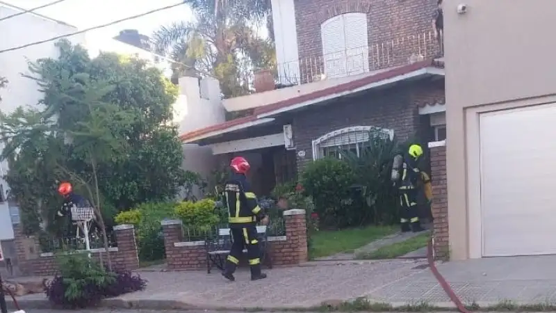 Incendio en barrio Catedral
