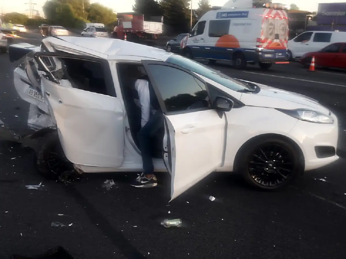 Una mujer murió en un choque múltiple en la Panamericana: el que ocasionó el accidente manejaba alcoholizado