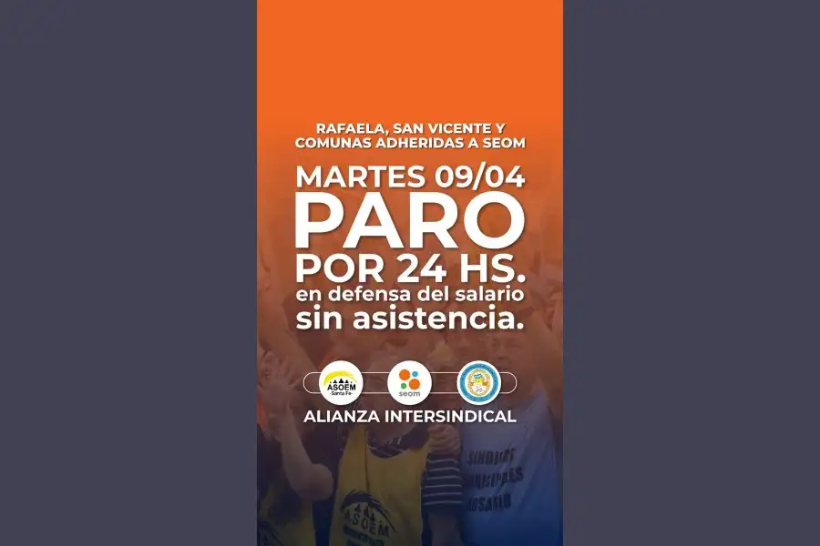Los trabajadores municipales van al paro por falta de respuestas de la Provincia
