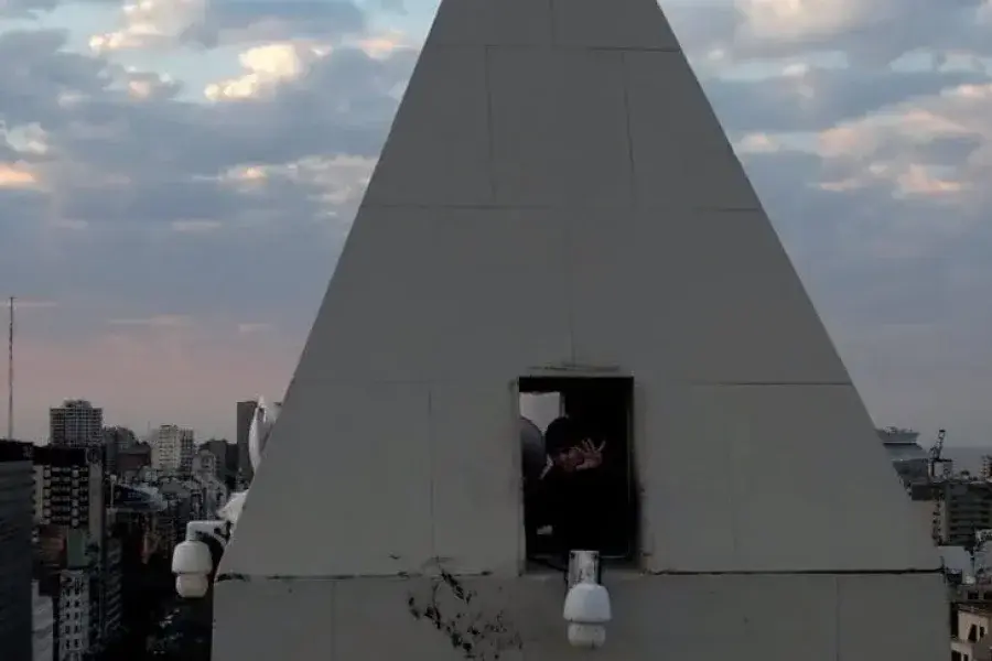 Spreen realizó un histórico streaming desde la punta del Obelisco