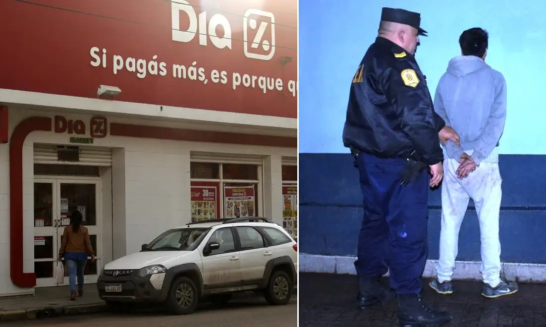 Robó en un supermercado de la ciudad y tenía una condena condicional