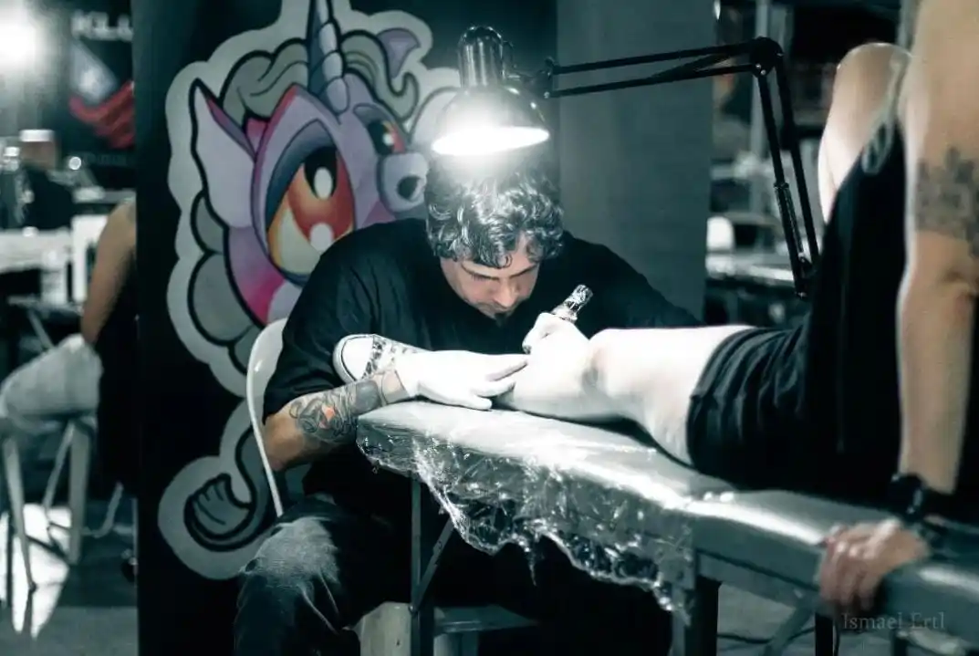 Los artistas del tatoo harán demostraciones en San Pedro. Foto: organización del encuentro.