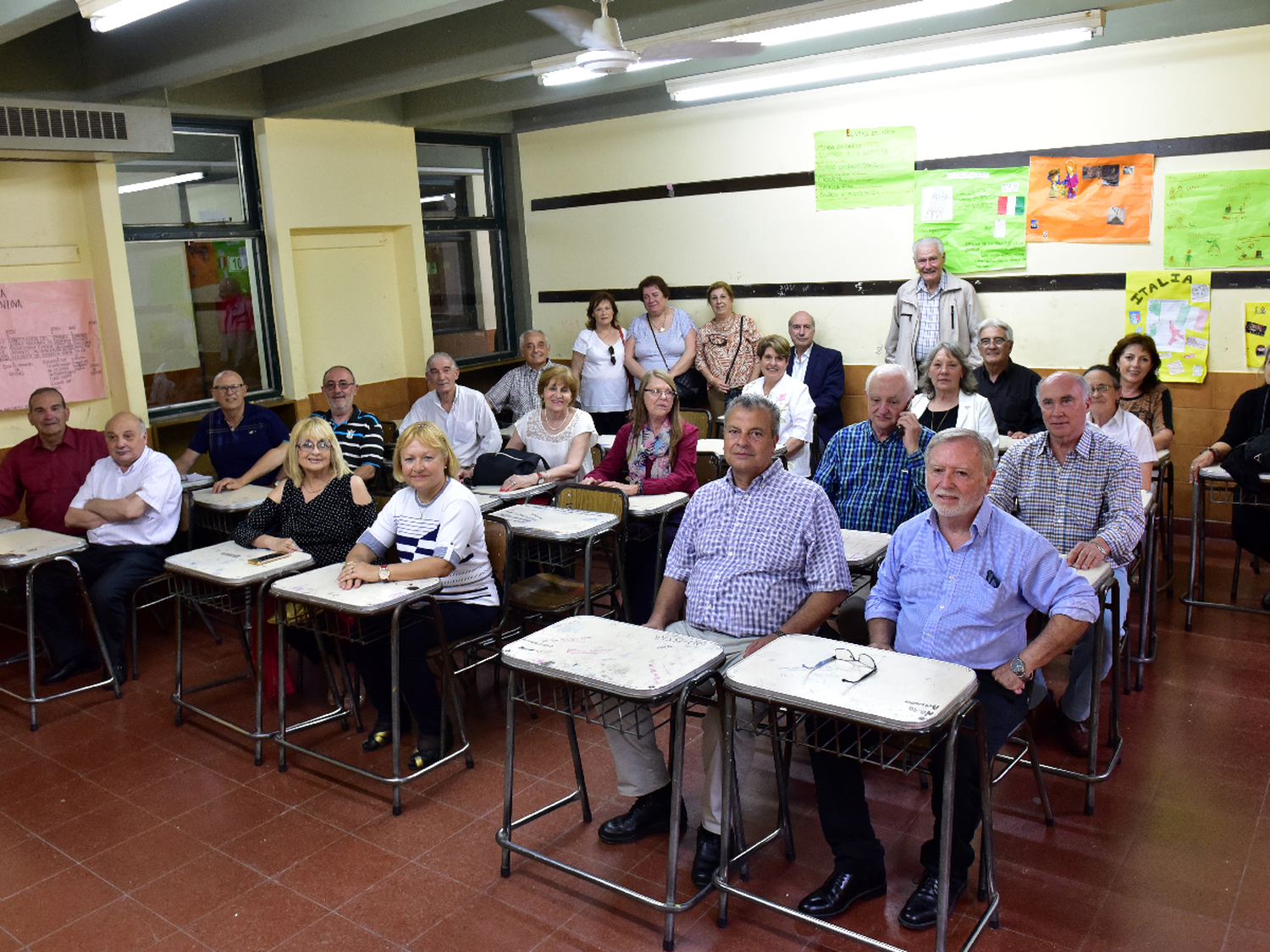 La Promo ’69 del Colegio San Martín volvió a las aulas 50 años después