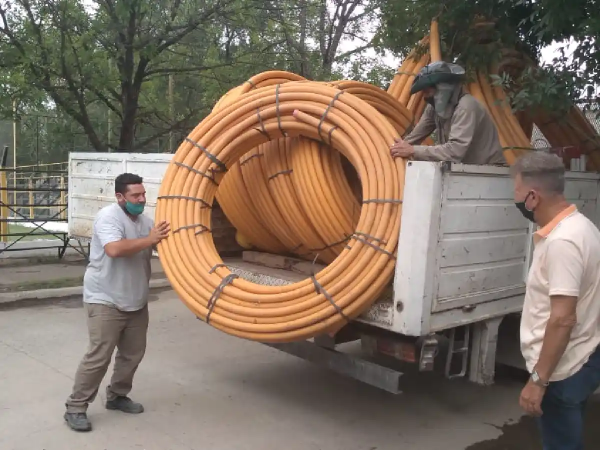 Barrio 9 de Septiembre completará el servicio de gas natural  