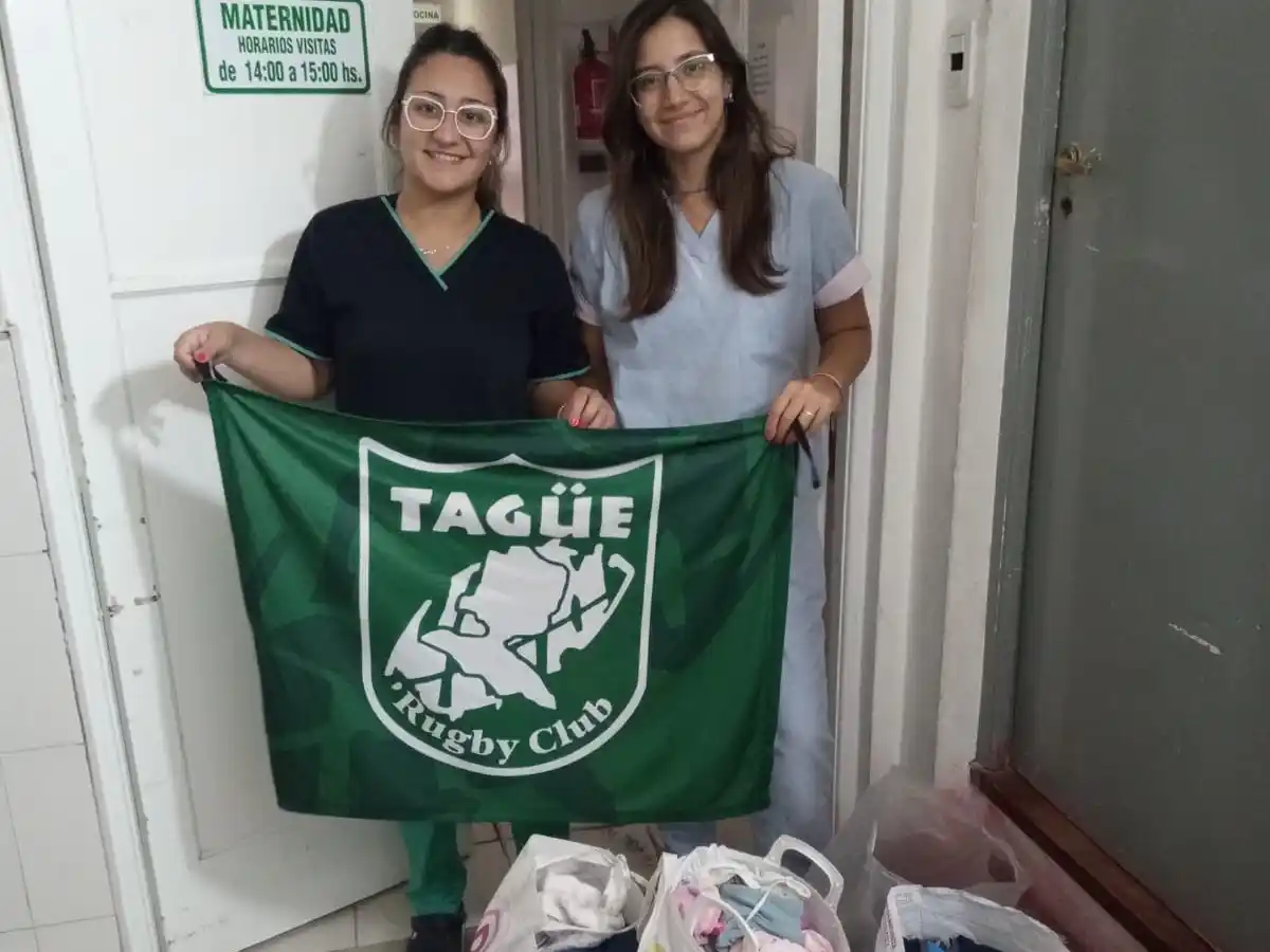 Se distribuyen donaciones tras una nueva edición del rugby solidario