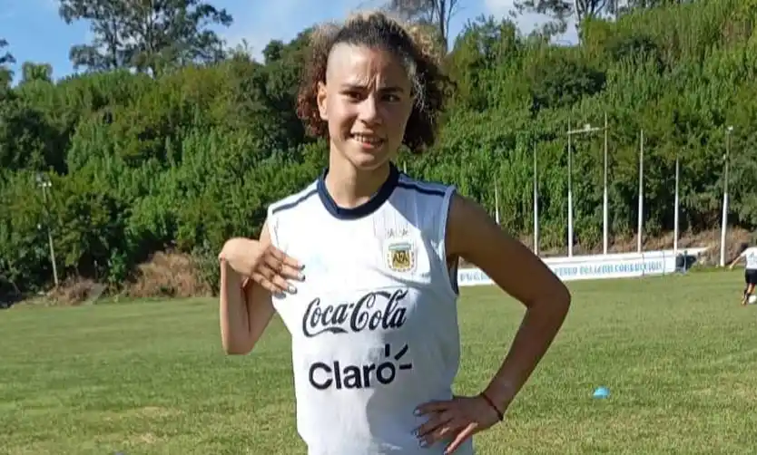 Fútbol Femenino: Agustina Bisio Caligari, de Pilar a la Selección Nacional