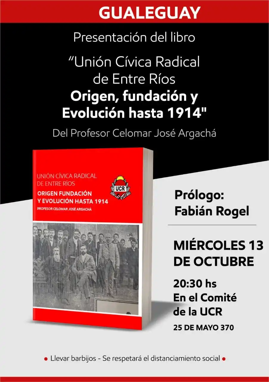 Presentan "UCR, Origen, fundación y evolución"