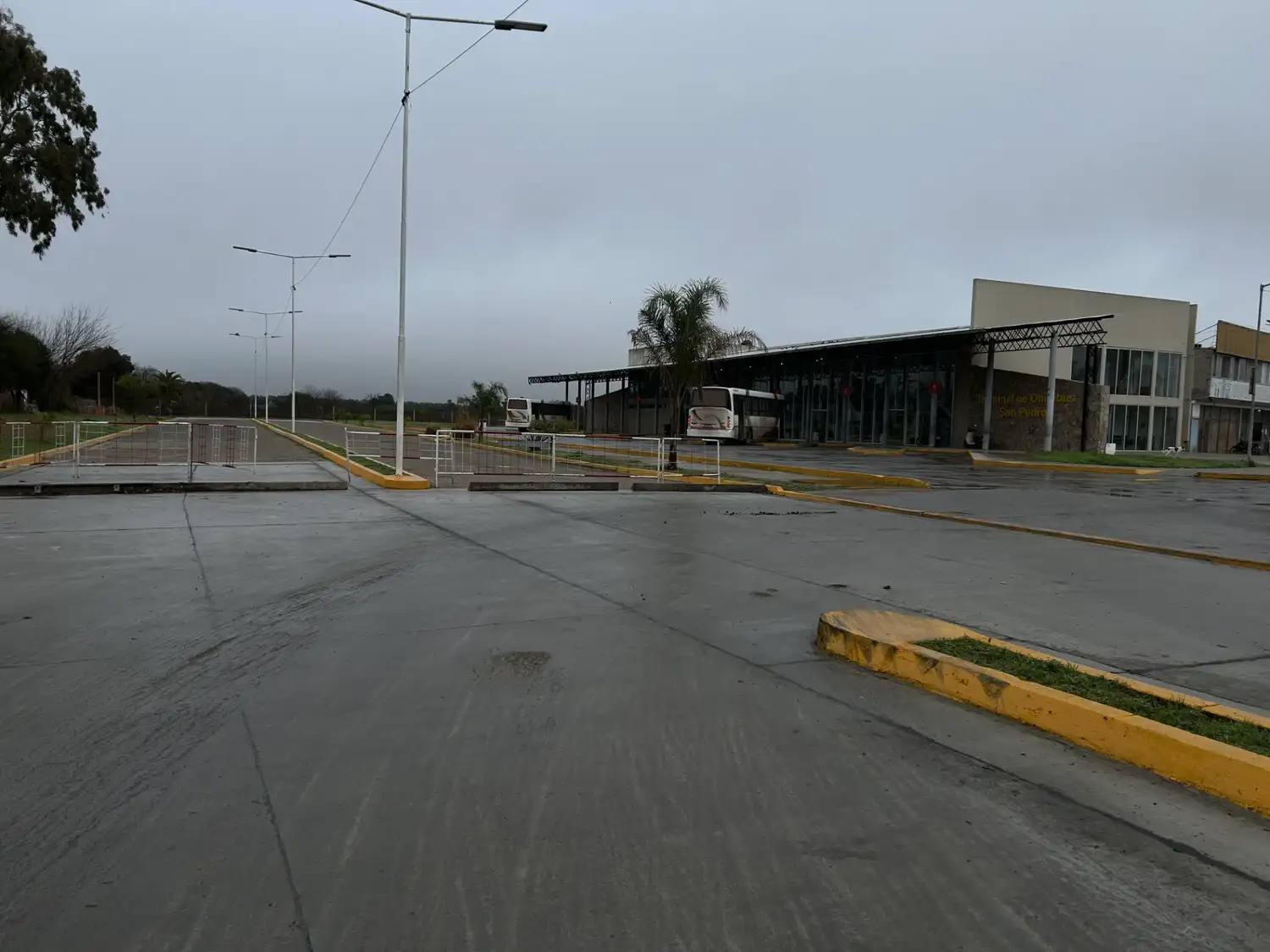Obras en la Terminal de Ómnibus
