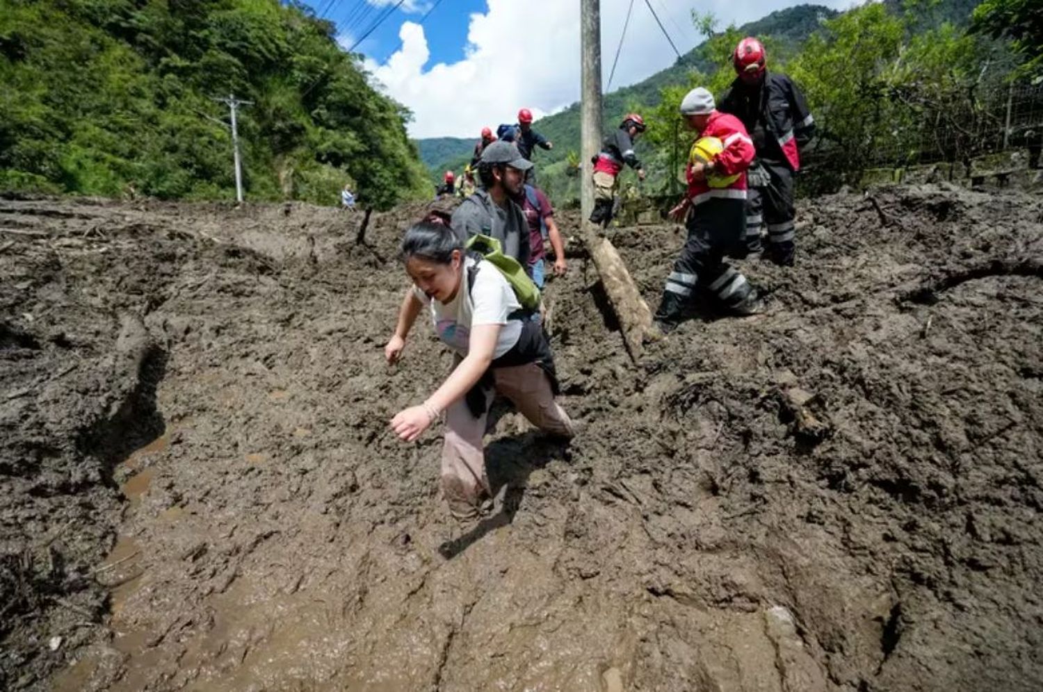 Intensas lluvias en Ecuador