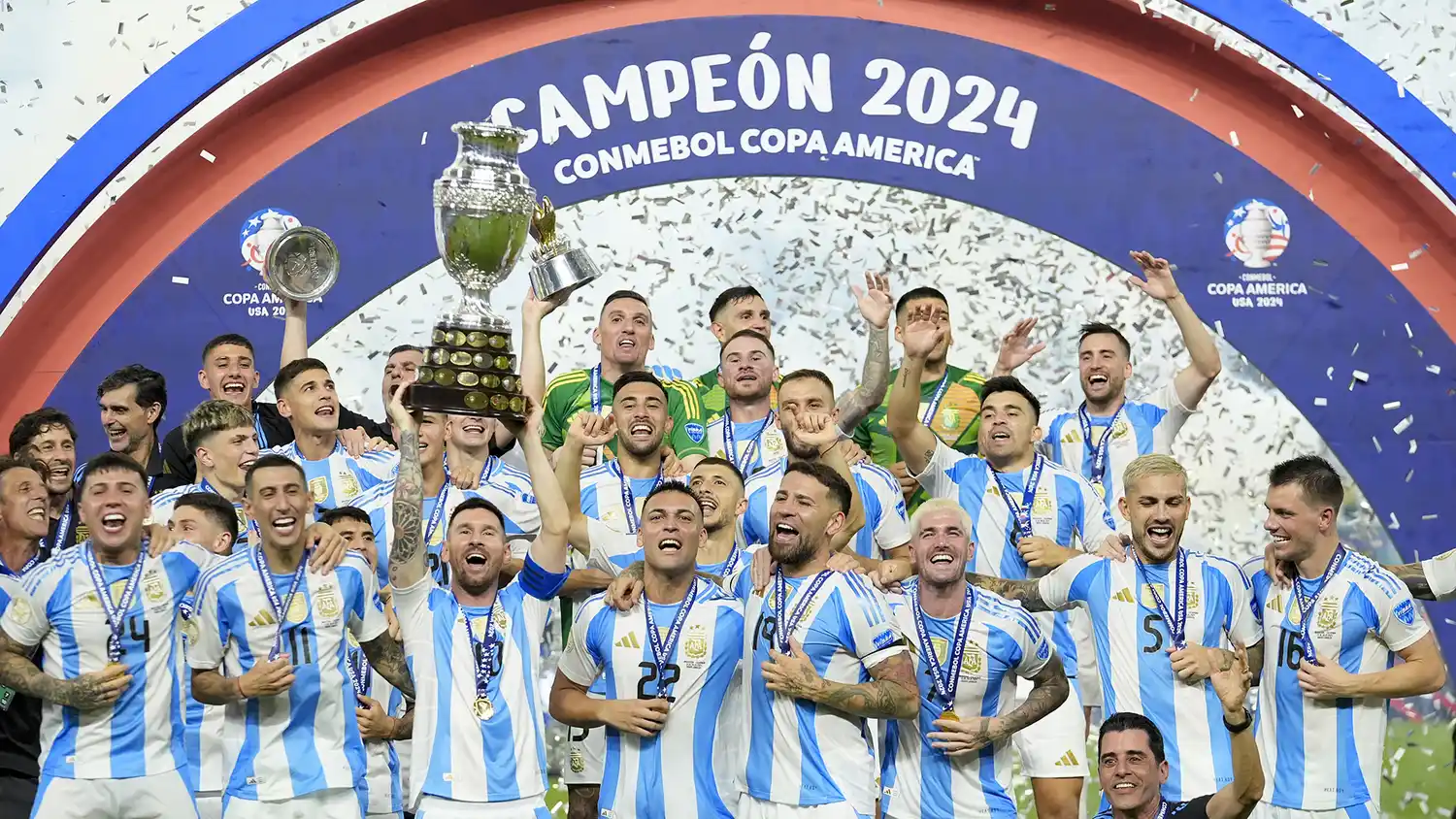 Coronados de gloria: Argentina derrotó a Colombia y nuevamente es campeón de la Copa América