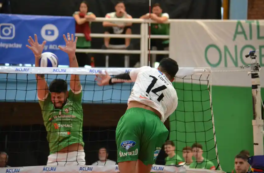 Debut con derrota para Once Unidos en la Liga de Vóley