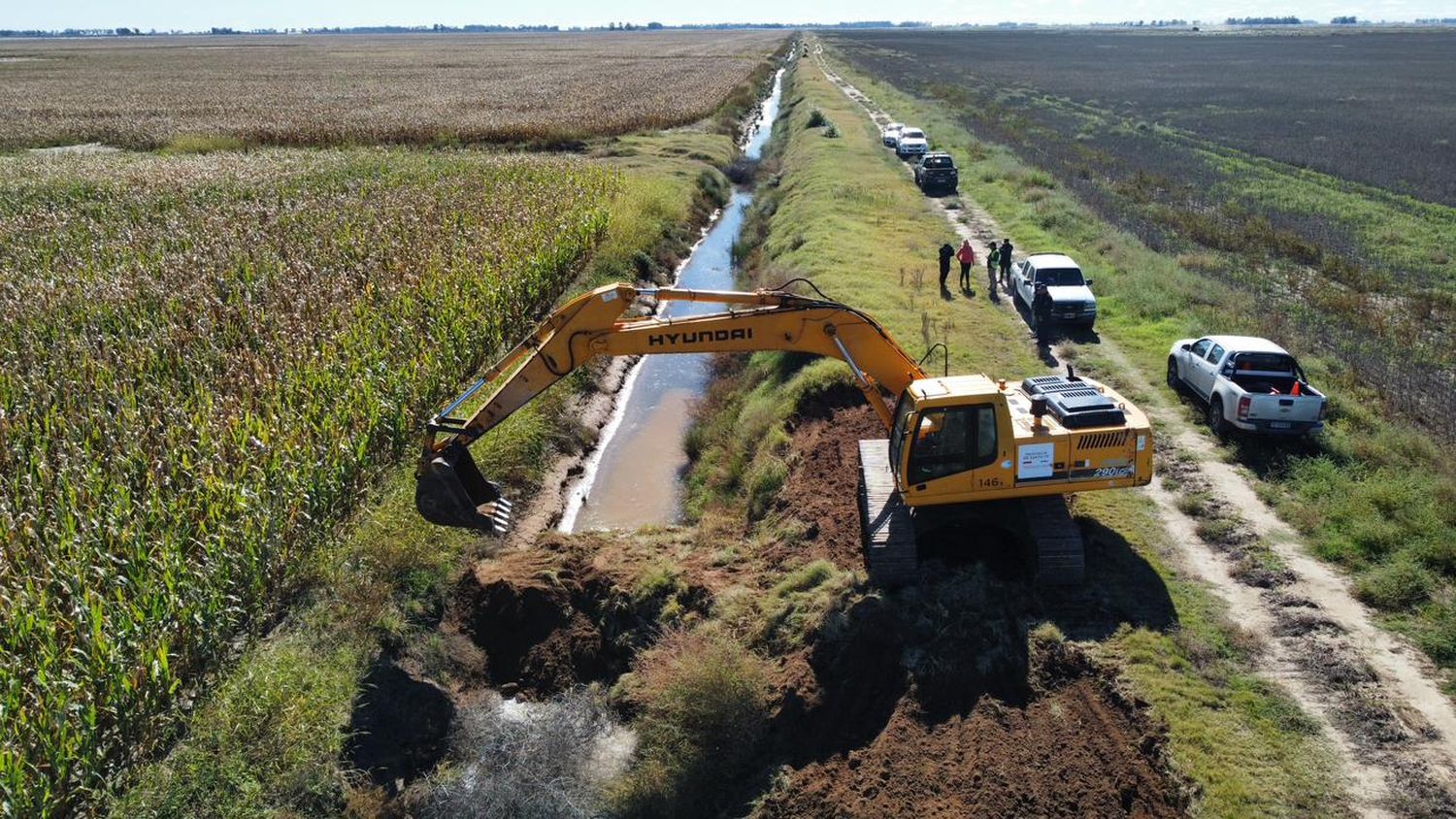 Hubo un importante operativo para terminar con las obras irregulares