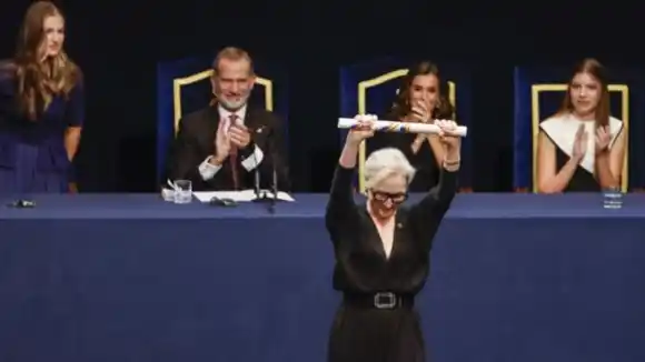 Meryl Streep recibió el Premio Princesa de Asturias de las Artes (VIDEO)