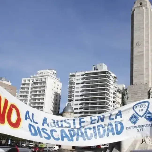 Movilización por la emergencia en discapacidad.