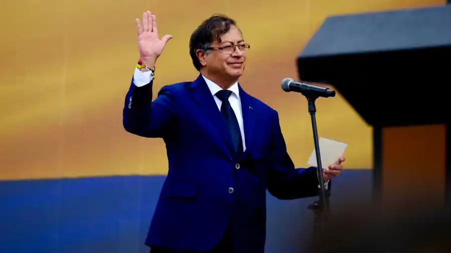 Gustavo Petro, flamante presidente de Colombia.